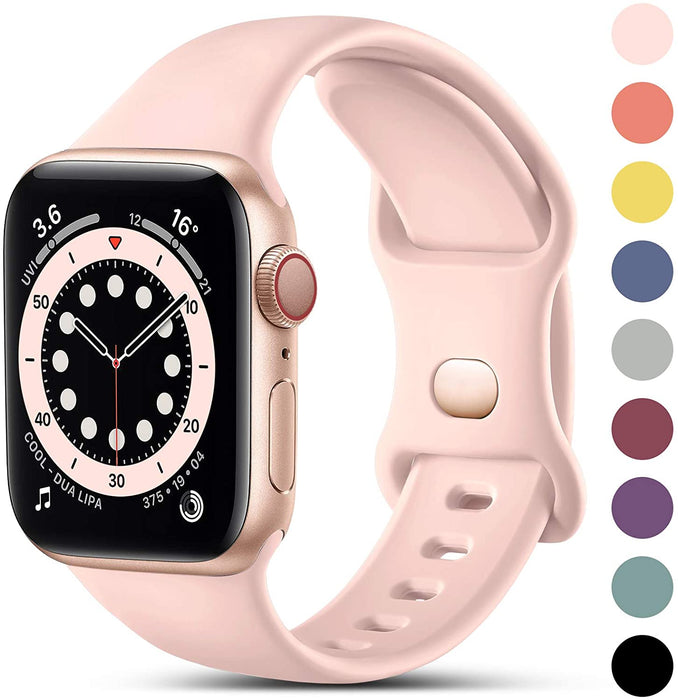 Sport silicone apple watch on sale bands