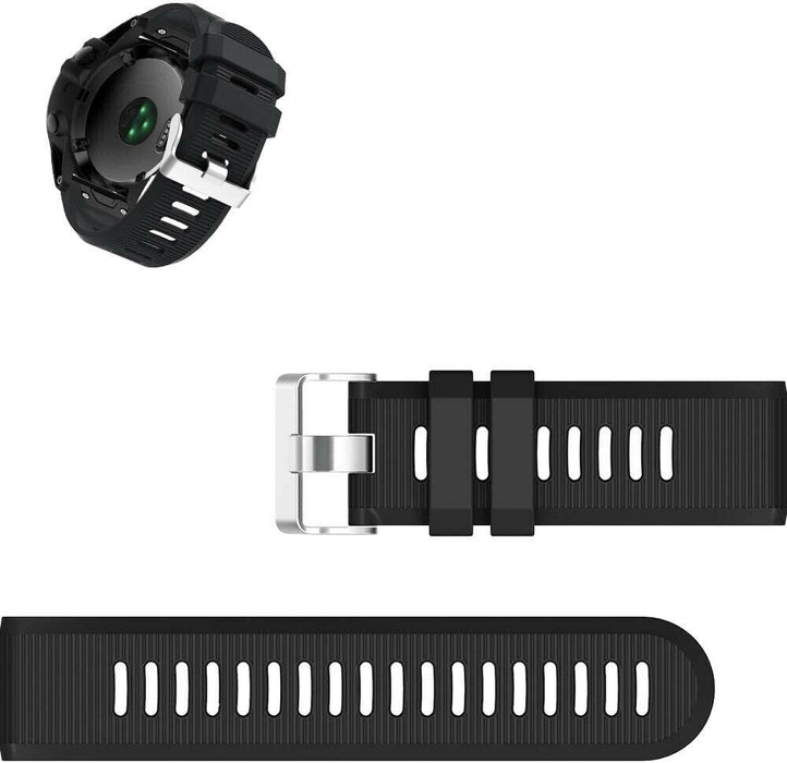 Garmin Fenix 5X Plus Quick Release  Silicone Sports Band Strap