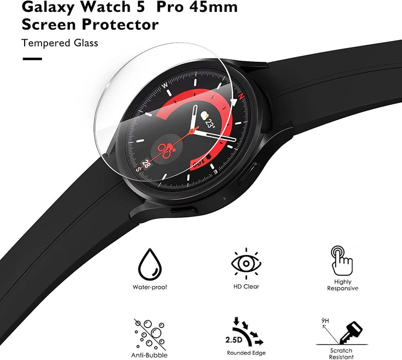 Samsung Galaxy Watch 5 Pro 45mm Glass Screen Protector