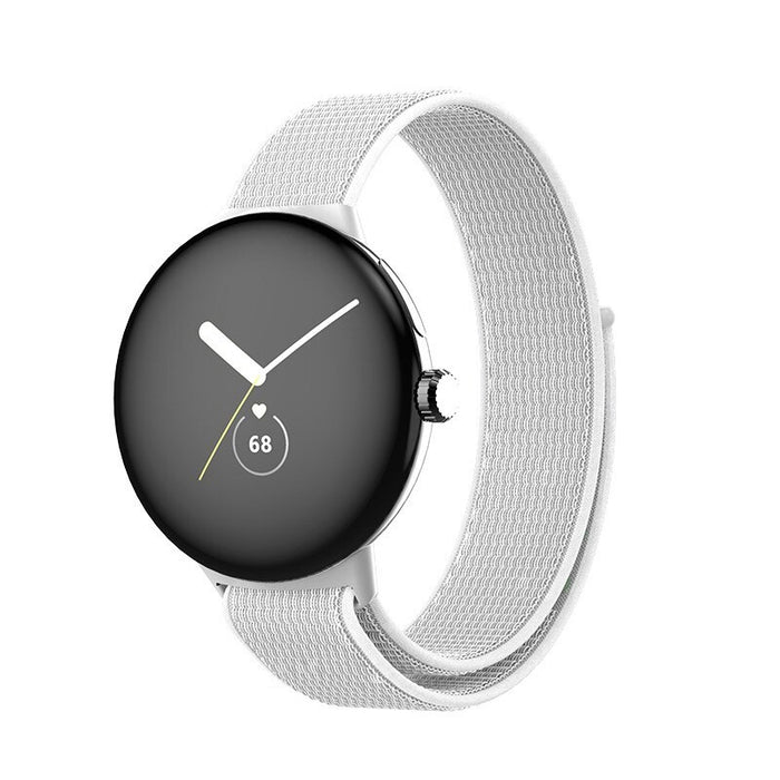 Google Pixel Watch 1/2 Strap Nylon Loop Woven Sports Band