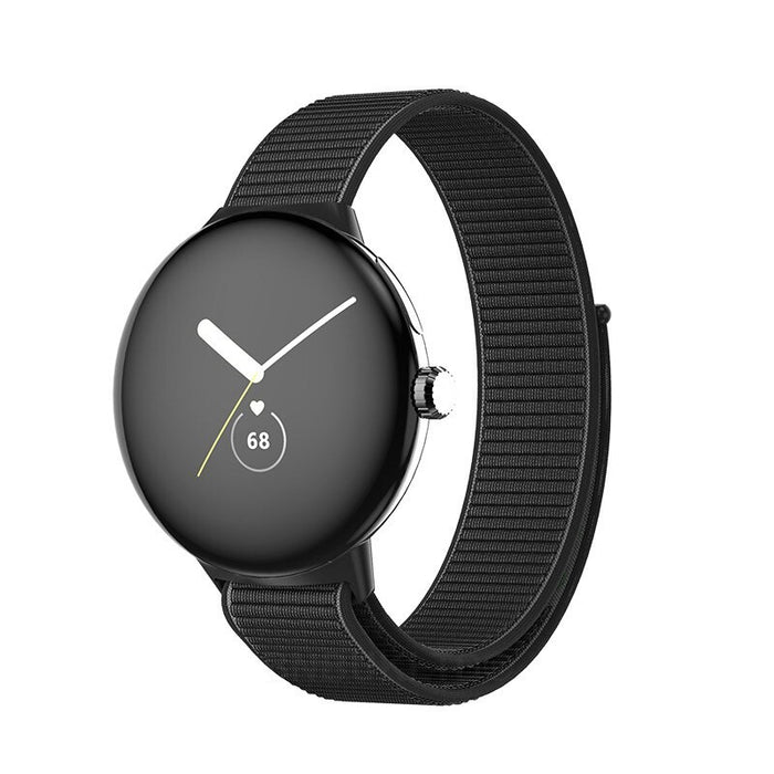 Google Pixel Watch 1/2 Strap Nylon Loop Woven Sports Band