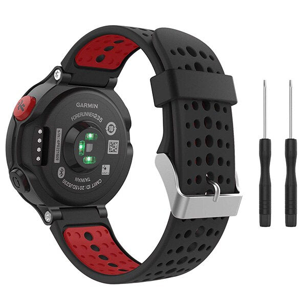 Garmin Forerunner 220 Strap Silicone Sports Band Breathable