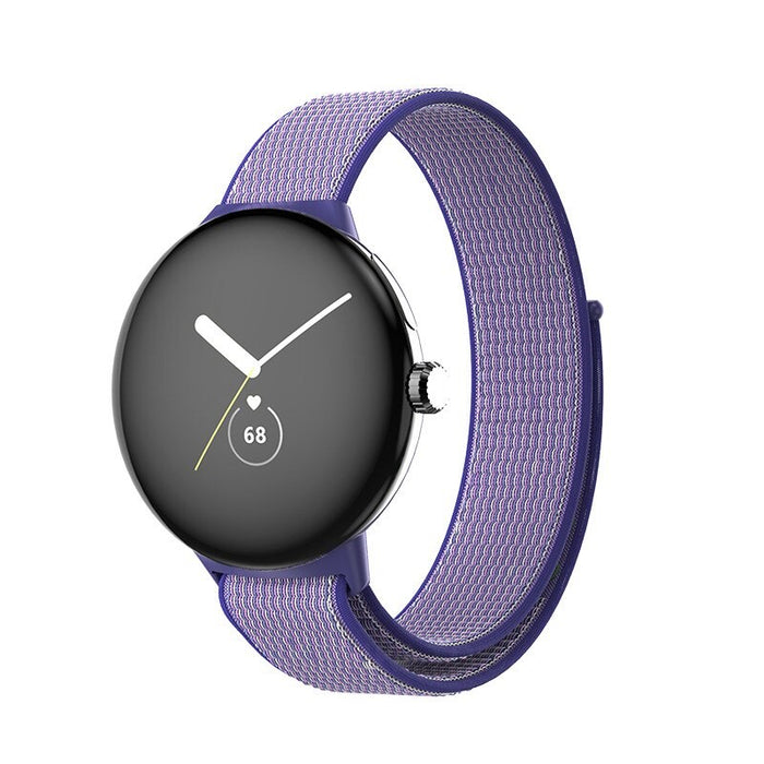 Google Pixel Watch 1/2 Strap Nylon Loop Woven Sports Band