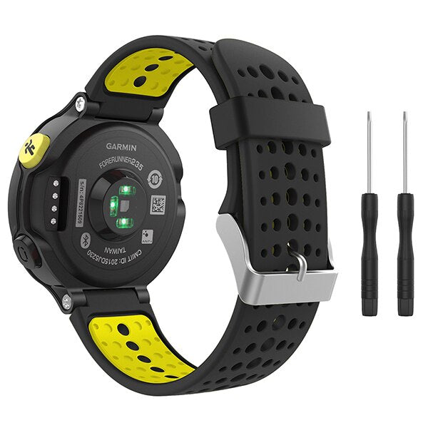 Garmin Forerunner 220 Strap Silicone Sports Band Breathable