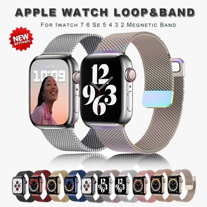 Apple Watch Series 7 Strap Milanese Band