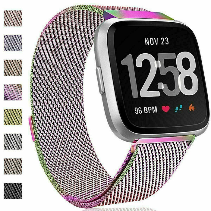 Fitbit Versa Strap Milanese Band — WatchStrapBand