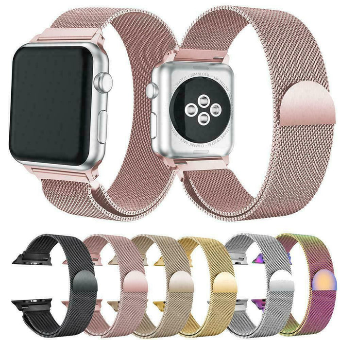 Apple watch 4 gold best sale milanese loop