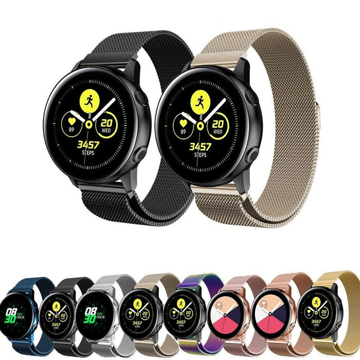 Galaxy watch active hot sale milanese loop