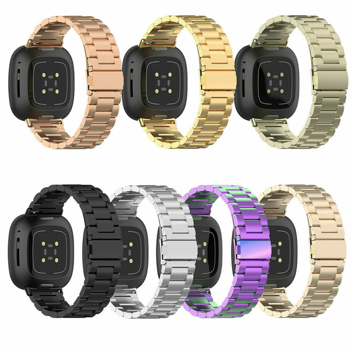 Fitbit Versa 3 Strap Stainless Steel Band